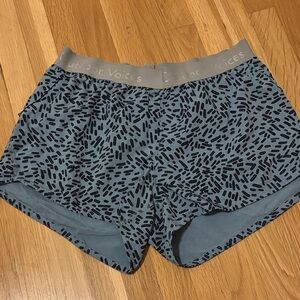 Outdoor Voices Women's relay Patterned Athletic Shorts